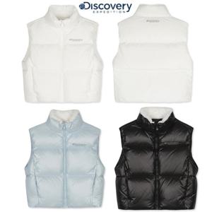 디스커버리키즈 DKDV58056 여아 올리브 크롭 다운 패딩베스트