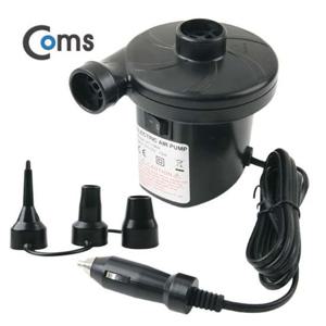 Coms 레저 캠핑용 에어펌프 에어매트 튜브 공기펌프 Coms 레저 캠핑용 에어펌프 에어매트 튜브 공기펌프차량용 시가잭 시거잭 DC 전원 75W