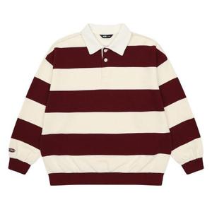 더센트럴 소이주니어 TC01 와이드 스트라이프 카라 맨투맨티 25F1454