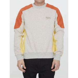 DIOR HOMME 코튼 amp 캐시미어 스웨트셔츠 393J649C182