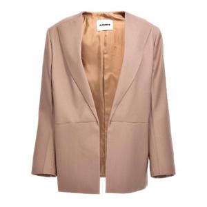 JIL SANDER 싱글 브레스티드 블레이저 재킷 J03BN0105J41136219