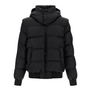 BALMAIN Monogram PB Labirinto down jacket FH1TP161XB11EAP