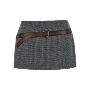 PRADA 벨트 스커트 P151WGSOOO16NOF0480