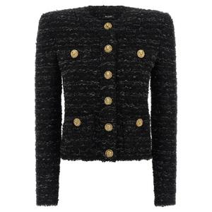 BALMAIN Tweed blazer FF0SK890KJ160PA