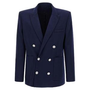 BALMAIN Grain de poudre blazer FH1SG160WC096UC