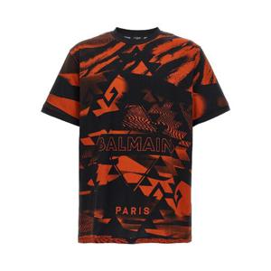 BALMAIN Printed T shirt XH1EG000GB23EFL