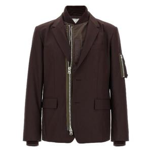 SACAI Bomber insert blazer 2503743M601
