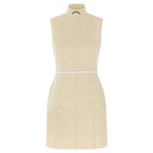 MOSCHINO Rough canvas dress A043654361002