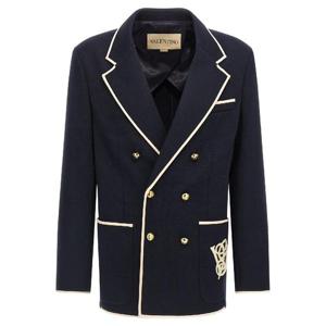 VALENTINO GARAVANI Valentino Garavani double-breasted blazer V3CEI60AWBFA8