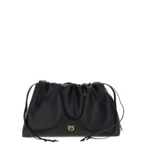 PINKO Maxi leather clutch 105825A0QOZ99Q