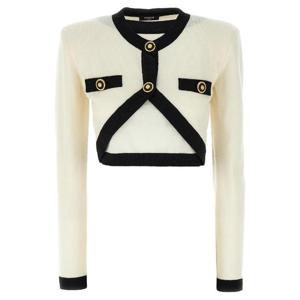BALMAIN Filo Leone Catena sweater EF1KA120KH91GAU