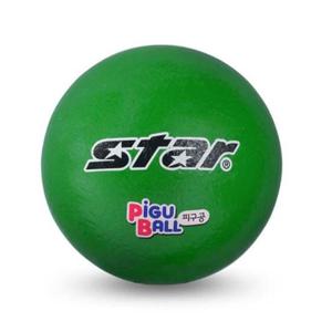 스타 레크레이션 피구공 4호 CB854-06 초록 운동용품 (1개)