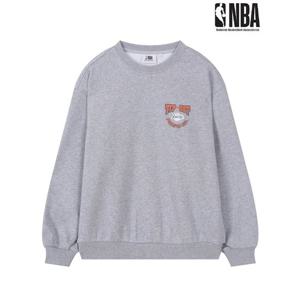 [엔비에이]남녀공용 엔비에이 [LAL] TIP-OFF 그래픽 기모 맨투맨 N254TS041P