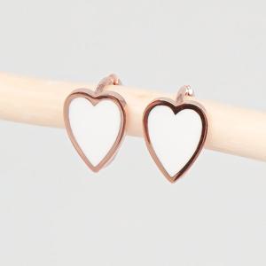 오팔하우스 14k 화이트에폭 하트 원터치 귀걸이 OPKYE0200