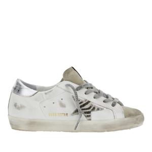 골든구스 슈퍼스타 화이트 로우탑 스니커즈 GWF00101 F00269281