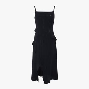 잇미샤 러플 패널 슬리브리스 롱원피스 ITPAWOP760