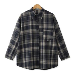 [엠엔씨][MNC] 빈티지 오버핏 체크셔츠 (MDLS247WB)