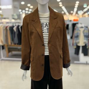 [숲]데이즈 스웨이드 긴기장 테일러드 자켓 SB9LE82