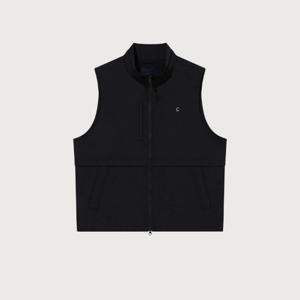 M 커버낫조끼 CQK CO2503JK02-BK 윈드브레이커 베스트 Black