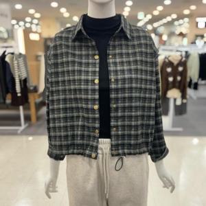 SOUP sh06 마르셀 밑단스트링 가을봄체크셔츠 ABALS84