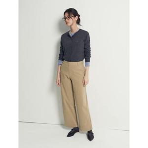 [빈폴레이디스] [Essential] 와이드 기모 치노  베이지 (BF5X21E05A)