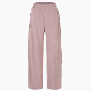 [에고이스트] [BLUE LABEL] 레이스업 와이드 밴딩 팬츠 ER4OPT06