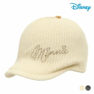 [디즈니골프]여성 니트 레터링 비즈 볼캡 모자 DP3LAC006