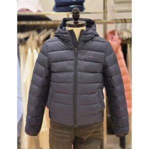 [타미힐피거칠드런] 경량 덕다운 자켓 T42F7QJU130BT2