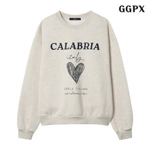 GGPX 프린팅 기모 맨투맨 티셔츠 (GODLW017D)