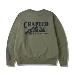 지프 남녀공용 크래프티드 마운틴 맨투맨 JQ1TSU896KH