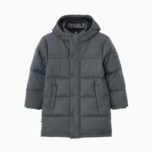 타미힐피거 키즈 T42F7QOT230BT2 믹스 다운 파카