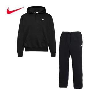 [나이키]나이키 츄리닝세트 후드일자세트 FN3860-010SET 블랙