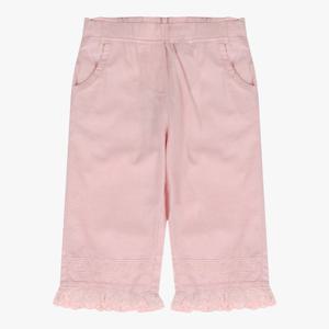 [치크(키즈)]레이스가 달린 여름까지 입는 바지 CKTC2531G