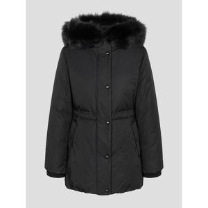 [빈폴레이디스] 중힙 기장 포리 다운 점퍼  블랙 (BF5Y38C045)