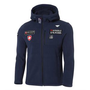 [다이나핏] YUW22140N1 남여공용 브랜드 스폰서쉽 와펜 PDG (피디지) 플리스 자켓 HJDMJK