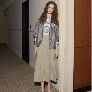 [듀엘]듀엘 리본 레이스 티어드 롱 스커트 D252MSD232