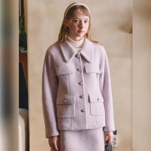 [올리브데올리브]플랩 포켓 부클 싱글 자켓 OW4WJA010