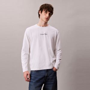 CK진  남성 릴렉스핏 스탠다드 로고 긴팔 티셔츠(4LD232G)