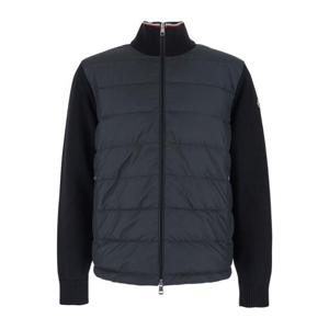 몽클레어 패딩 집업 코튼 가디건 9B00003M1367999 BLACK DOM