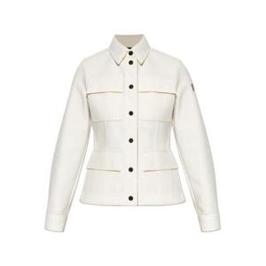 25 FW 몽클레어 그레노블 인터록 롱슬리브 셔츠 화이트 K20988P0000289B08