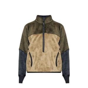 25 FW 몽클레어 그레노블 폴라텍 하이네크라인 스웨트셔츠 그린 K20978G00002809EG