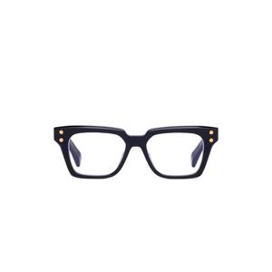 Balmain Eyewear 스터드 스퀘어 프레임 안경 BPX182