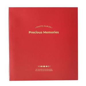 모닝글로리 4R 접착 앨범 40매 (레드) 점착앨범 앨범 사진앨범 성장앨범 졸업앨범