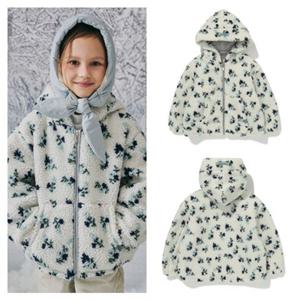 빈[BEEN]HP 아동 아이보리 모티브 자카드 보아 점퍼 BZ71JP01IVPG