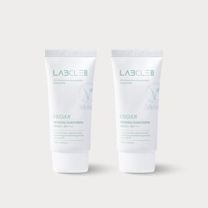 현대약품 랩클 비건 미네랄 선스크린 선크림 50mL 2개