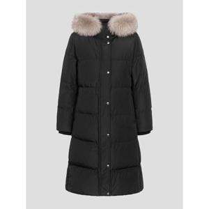 [빈폴레이디스] 헤비 롱 슬림 다운  블랙 (BF5Y38C075)