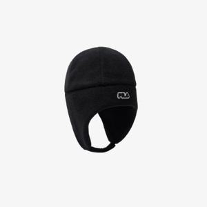 휠라모자 TQJ FK3CPG4017X-BLK 에센셜 플리스 귀달이모