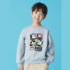 [탑텐키즈]공용) 펠릭스 플리스 스웨트셔츠 (MKG1TR3801)
