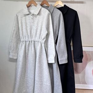 나야홍 / 빅사이즈원피스 V524L510 실버구슬기모롱원피스 YY