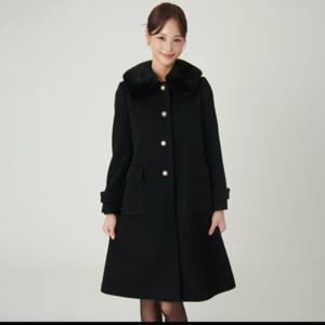 [샤틴]렉스카라 탈,착 A라인 모,앙고라코트S244M702A_JK